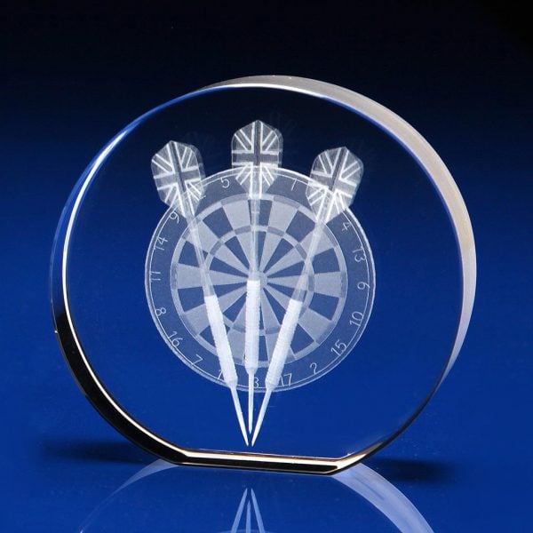 Crystal Disc Award Darts