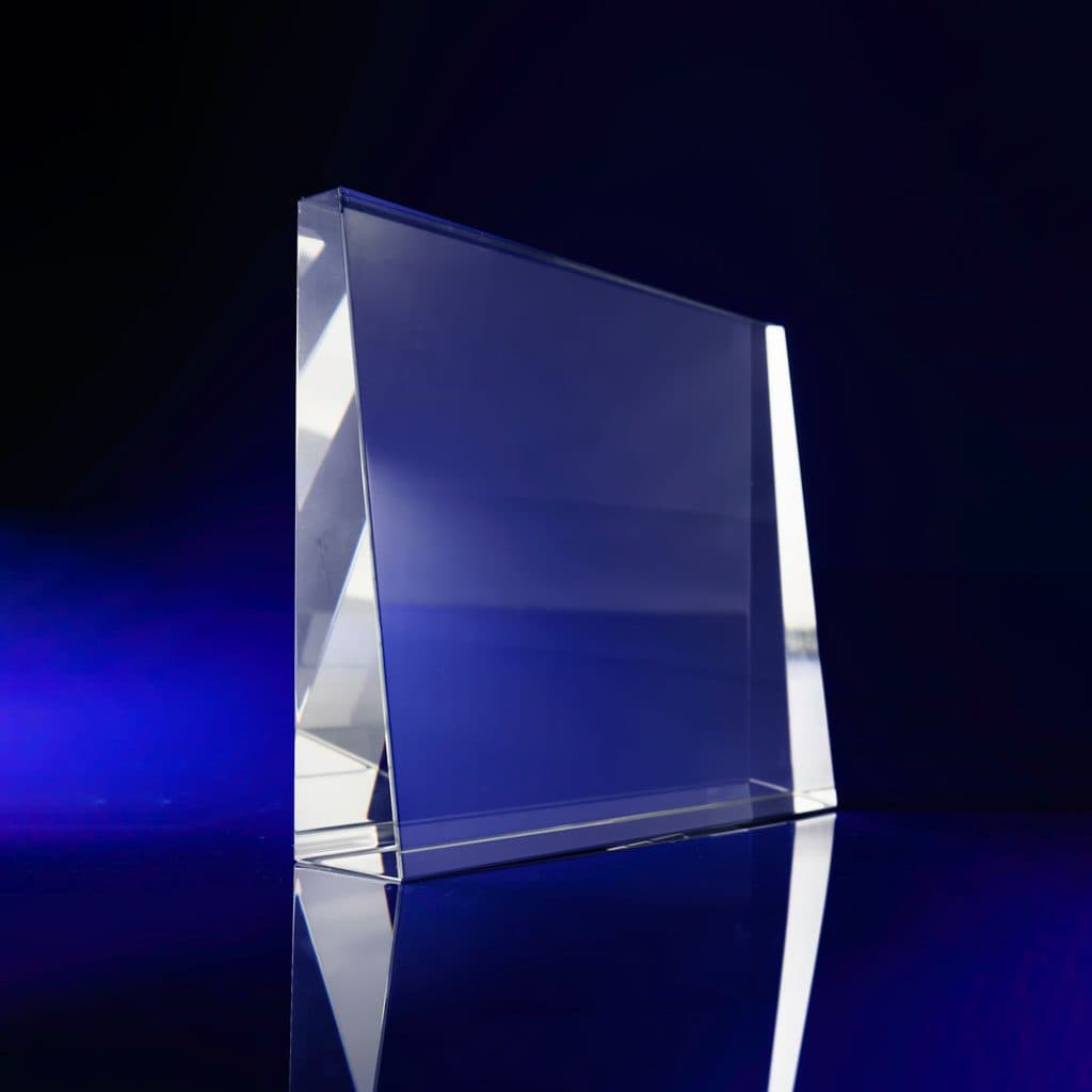 Tapered Square Crystal Gift