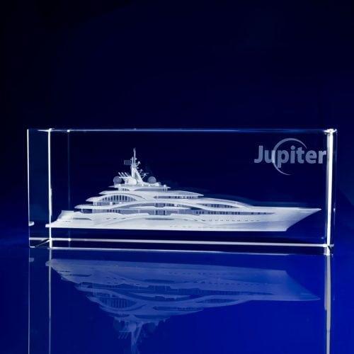 Rectangle Paperweight - Superyacht